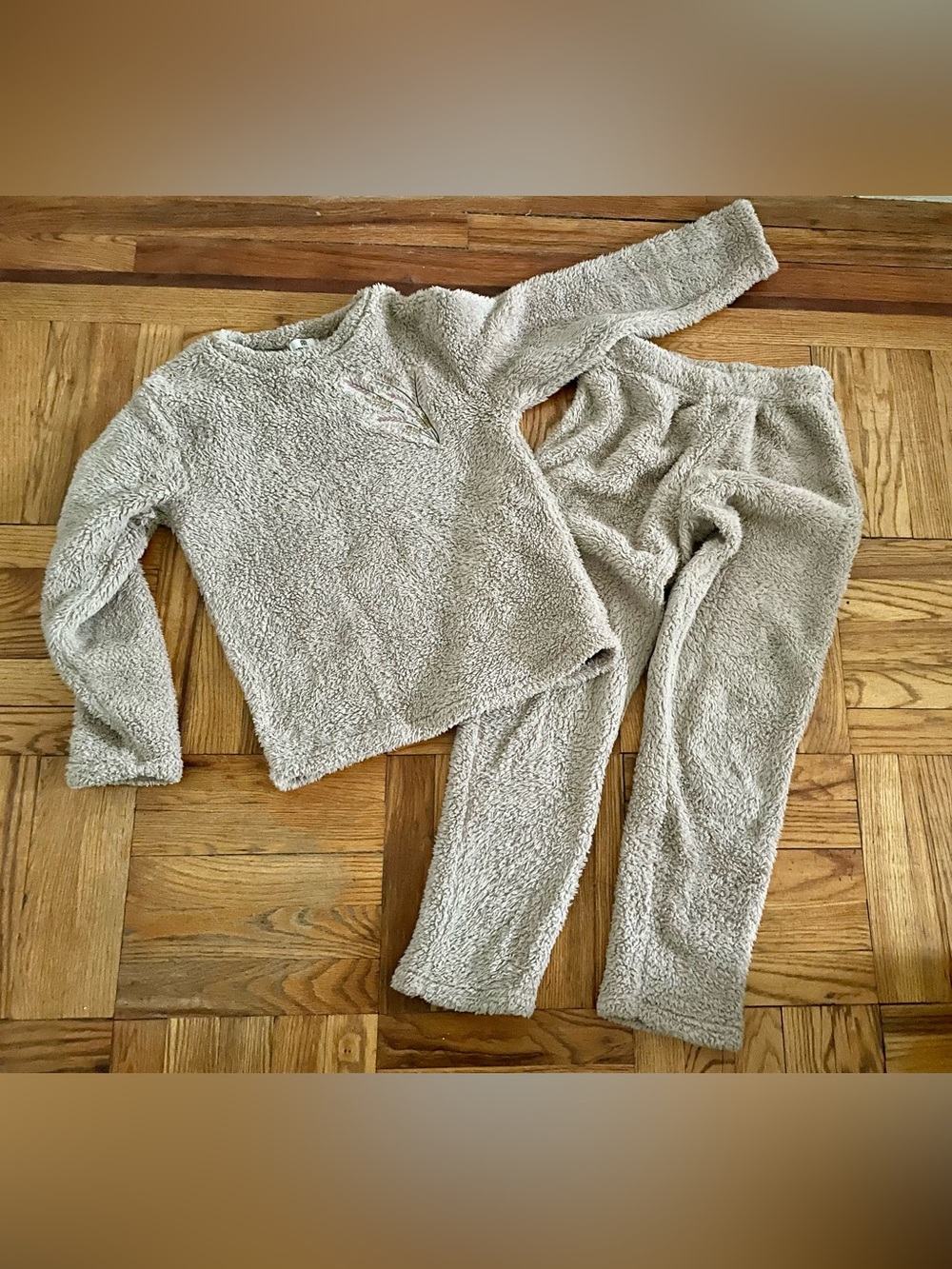 La Redoute Soft Light Tan Lounge Set - Size FR 34/36
